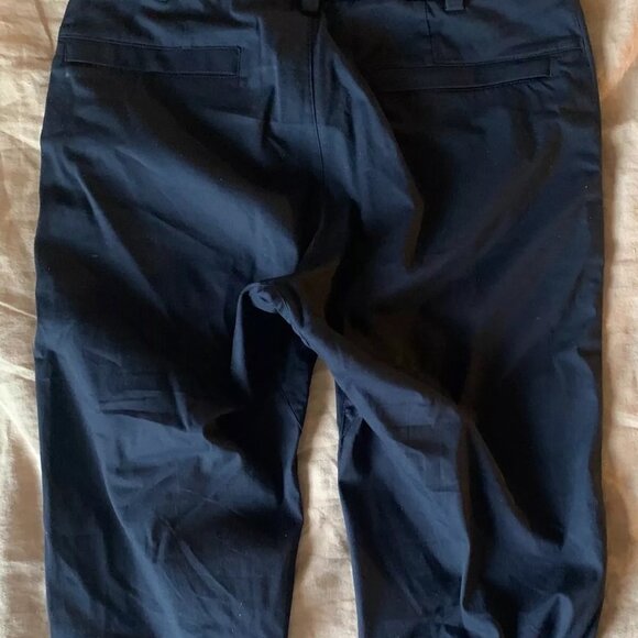 Lululemon Commission Pants, Men's Size 28x28, True Navy, Swift Cotton - Picture 2 of 10